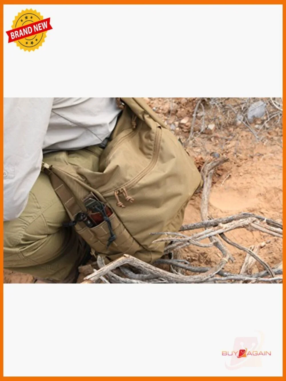 Tactical Bushcraft Satchel 17L 500D Cordura Nylon